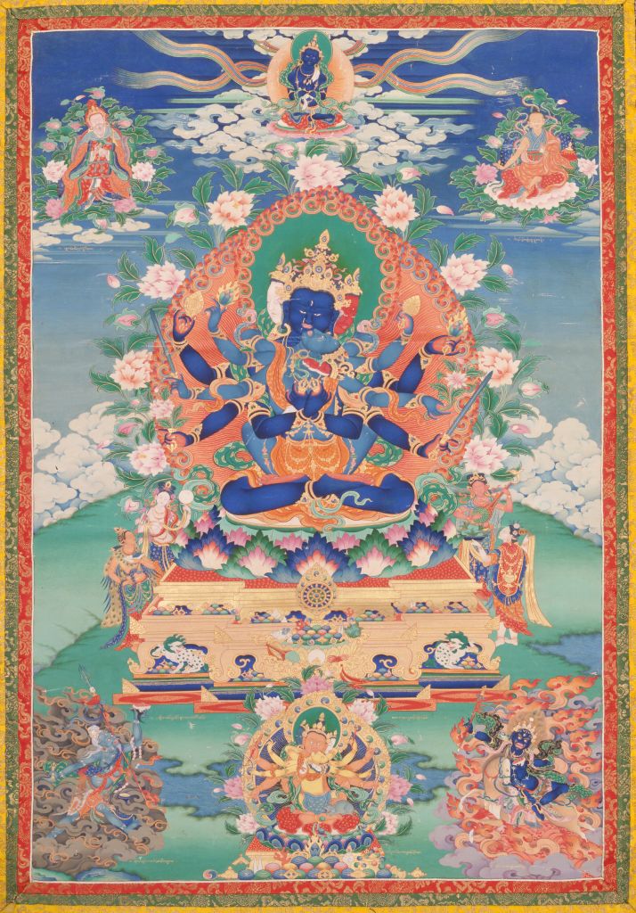 图片[1]-Secret Buddha Thangka-China Archive